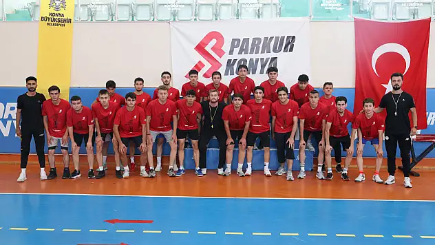 Parkur Konya gençlerin hayallerine giden yolda yeni bir adım daha attı