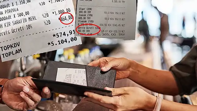 Restoranlarda kuver ve servis ücreti tarihe karıştı
