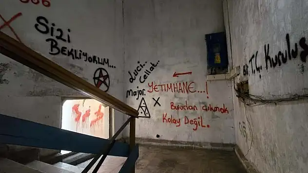 Ruhsatsız korku evi mühürlendi