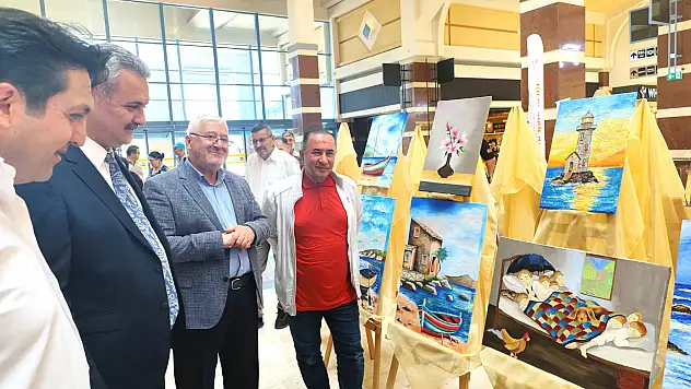 Sağlık ve eğitim iş birliğiyle TRSM sergisi açıldı