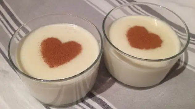 Sağlıklı tatlı alternatifi: Nişastasız muhallebi tarifi