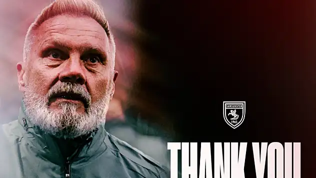Samsunspor'dan Thorsten Fink'e veda mesajı