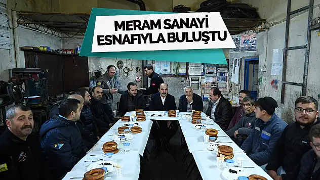 Sanayici Esnafı Başkan Altay'ı Ağırladı