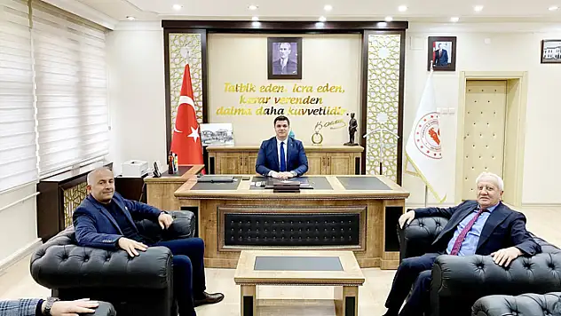 Saygı'dan Turan'a ziyaret