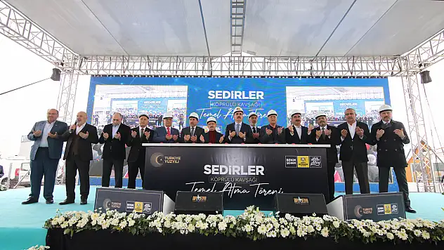 Sedirler Köprülü Kavşağı'nın Temeli Atıldı