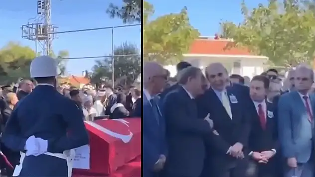 Şehit cenazesinde tepki çeken görüntüler! Protokolün gülüşmesi sosyal medyayı ayağa kaldırdı
