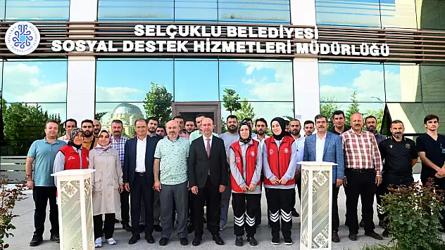 Selçuklu Belediyesi Sosyal Destek Hizmetleri örnek oluyor!