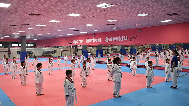 Selçuklu Belediyesi Yaz Spor Okulları başladı