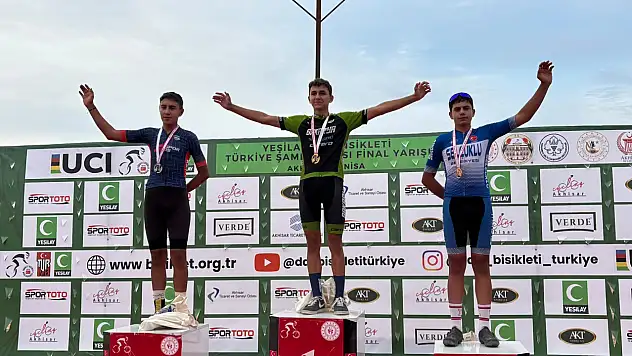 Selçuklu Belediyespor'dan bisiklette bronz madalya