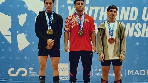 Selçuklu Belediyesporlu sporcu gururlandırdı!