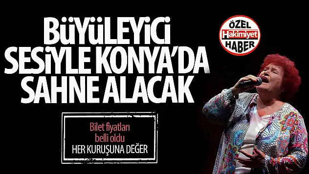 Selda Bağcan, Unutulmaz Bir Konserle Konya'da Sahne Alacak!
