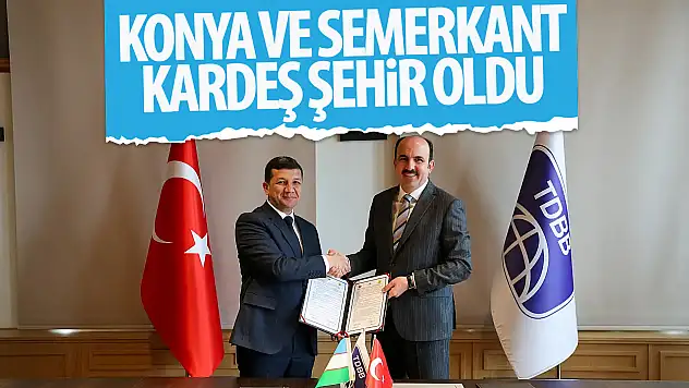 Semerkant ile kardeş şehir olduk