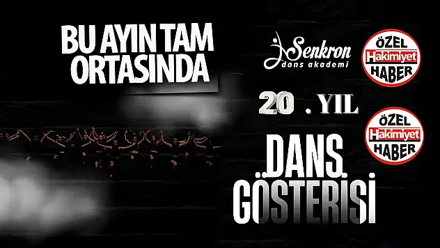 Senkron Dans Akademisi 20. Yılında Muhteşem Bir Gösteriyle Sahne Alıyor