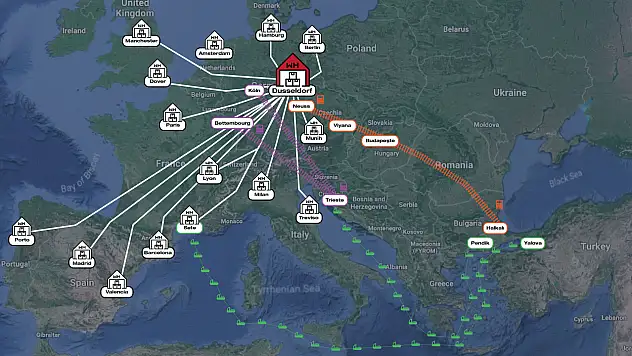 Sertrans Logistics Batı Avrupa'da 16 depo kuruyor