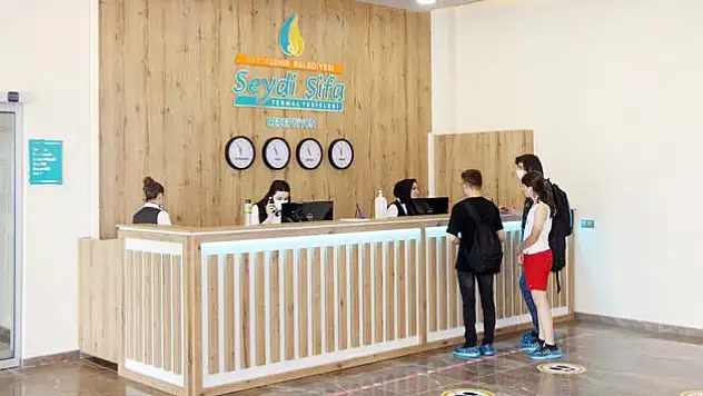 Seydi Şifa Termal tesislerinde fiyat değişikliği yapıldı
