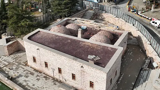 Sille'deki tarihi yapının restore işlemi devam ediyor!