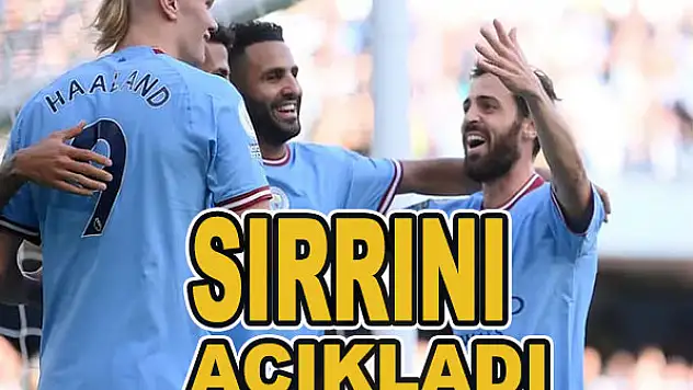 Sırrını açıkladı...