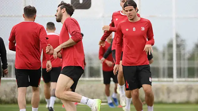 Sivasspor, Konyaspor maçı hazırlıklarını tamamladı