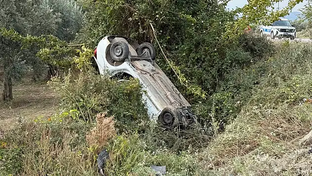 Sollama yapayım derken hayatından oluyordu! Feci kaza...