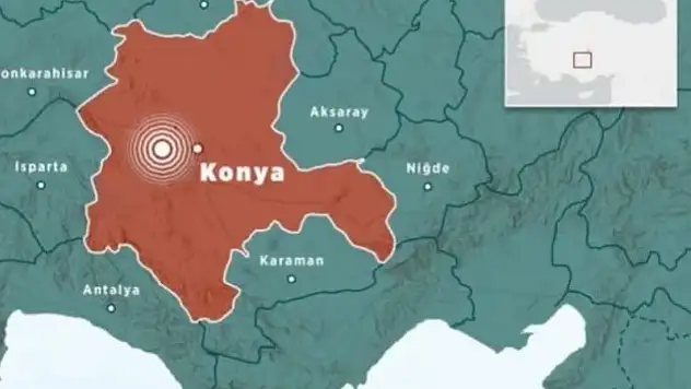 SON DAKİKA: Konya'da hissedilen ciddi bir deprem meydana geldi!