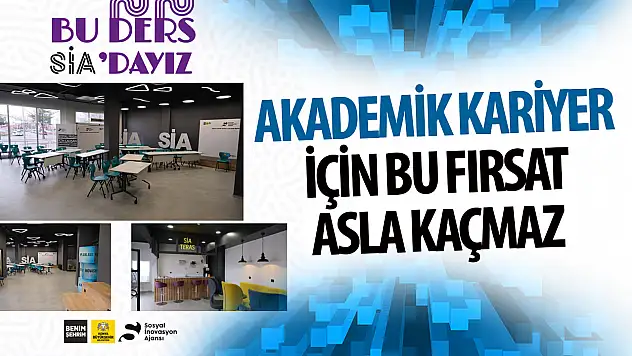 Sosyal İnovasyon Ajansı'nda 'Bu Ders SİA'dayız' Programı Başlatıldı