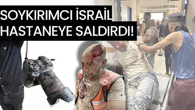 Soykırımcı İsrail hastaneye saldırdı: Çok sayıda yaralı ve hayatını kaybeden var