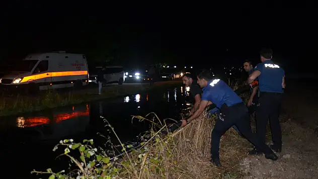 Sulama kanalına düşüp hayatını kaybetti