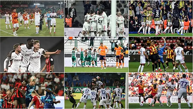 Süper Lig'de 7. Hafta tamamlandı: Galatasaray liderliğini sürdürdü