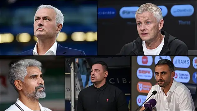 Süper Lig'de 8 haftada 5 ayrılık!