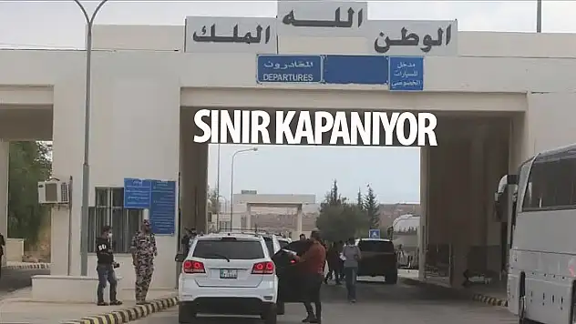 Suriye sınır kapıları kapanıyor!