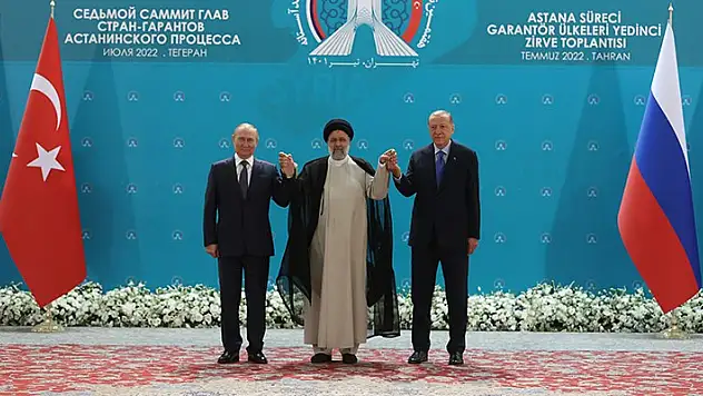 Tahran'daki üçlü zirve sonrası ortak bildiri yayımlandı: İşte 16 madde!