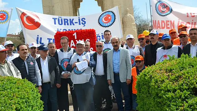 Tamak: '1 Mayıs İşçinin elde ettiği kazanımlar nedeni ile özel bir gün'