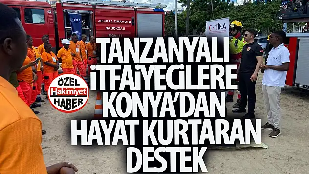 Tanzanyalı İtfaiyecilere Türkiye'den Hayat Kurtaran Eğitim Desteği