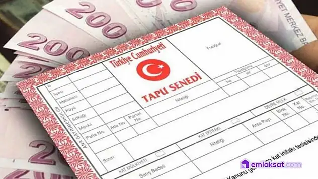 Tapu işlemlerine rekor zam: Bu tarihten  itibaren cebinizden daha fazla çıkacak