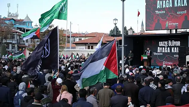 Tarihi gün! 5 Ekim'de Konya meydanları Gazze için dolup taşacak...