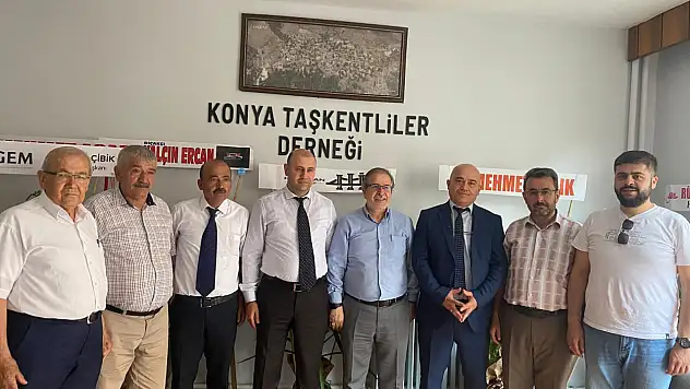 Taşkentliler Konya'daki yeni yuvasında buluştu: hizmet binası görkemli törenle açıldı