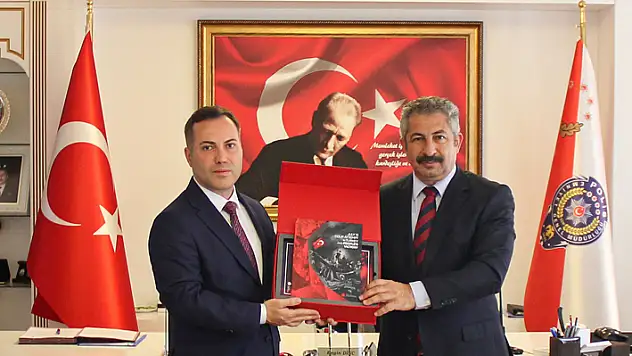 Taşkıran, Dinç'i Ziyaret Etti