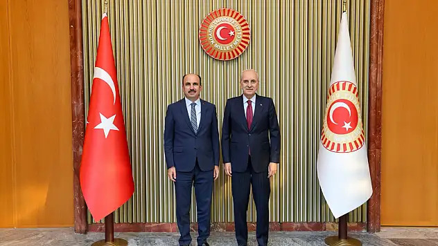 TBMM'de dikkat çeken görüşme: Kurtulmuş, Altay'ı kabul etti