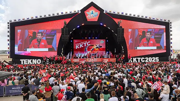 TEKNOFEST KKTC'de ilk gününde 62 bin ziyaretçiyi ağırladı