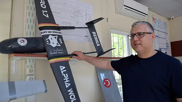 TIKLA İZLE! Üniversite ve lise öğrencileri kamikaze İHA geliştirdi