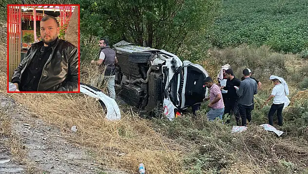 TIR'la çarpışan otomobil şarampole devrildi! Sürücü hayatını kaybetti