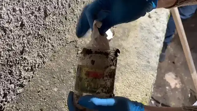 Toprağa gömülü kavanozlardan çıkanlar şoke etti: 1 tutuklama