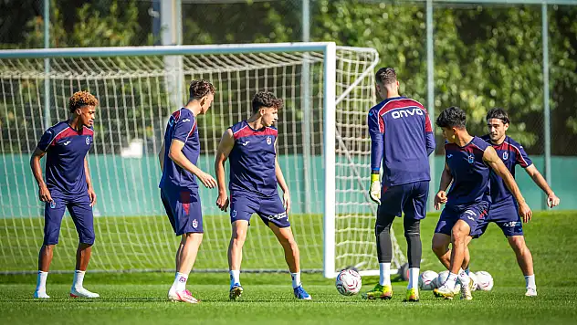 Trabzonspor'da Karadeniz derbisi mesaisi başladı