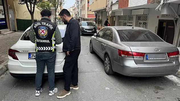 Trafiği tehlikeye atan iki kişi yakalandı: Rekor ceza kesildi!