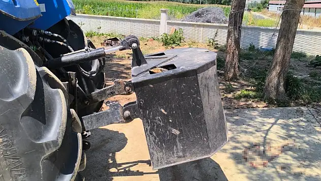 Traktörden düşen çocuk yaşamını yitirdi