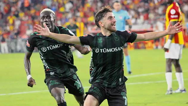 Tunahan Taşçı: 'Bu gol hem Konyaspor hem de takım için önemliydi'