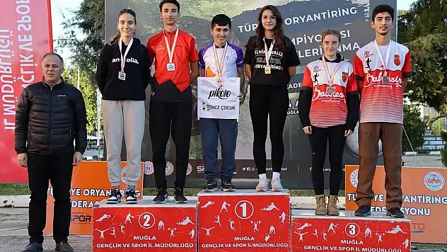Türki̇ye Oryanti̇ri̇ng Şampi̇yonasi Şehi̇tleri̇ Anma 2.Kademe Yarışı tamamlandı