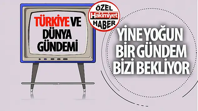 Türkiye'de 21 Aralık Perşembe Günü Gündemi…