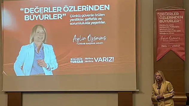 TÜRSAB Başkan Adayı Aylin Özsavaş Konya'da turizmcilerle buluştu