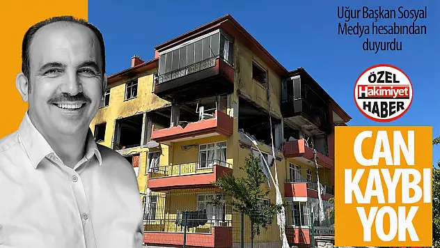 Uğur Başkan'dan Karatay'daki Patlamaya Yönelik Açıklama: Can Kaybı Yok